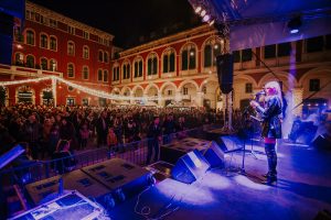 Marko i Silvia na otvaranju Adventa u Splitu - Prokurative 25.11.2022.