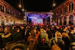 Marko i Silvia na otvaranju Adventa u Splitu - Prokurative 25.11.2022.